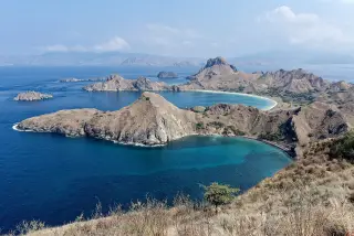 Archive photo: view of Padar Island, East Nusa Tenggara.