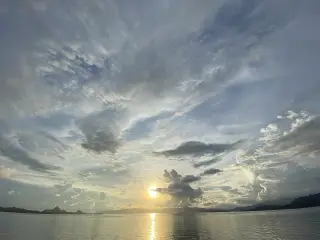 Illustration: View of Labuan Bajo, Flores.