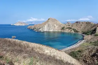 Illustration: View of Padar Island, East Nusa Tenggara.