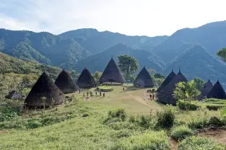 Illustration: Wae Rebo, Flores.